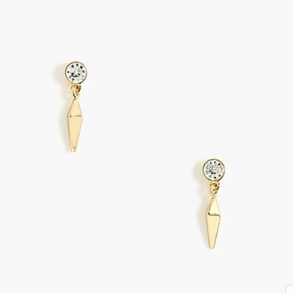 J.CREW FACTORY golden spike drop earrings - Picture 3 of 4